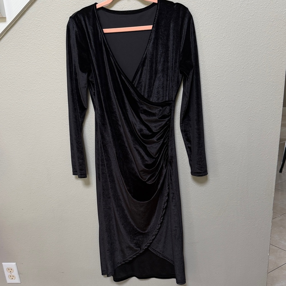 Black Velvet Dress, women’s size medium
